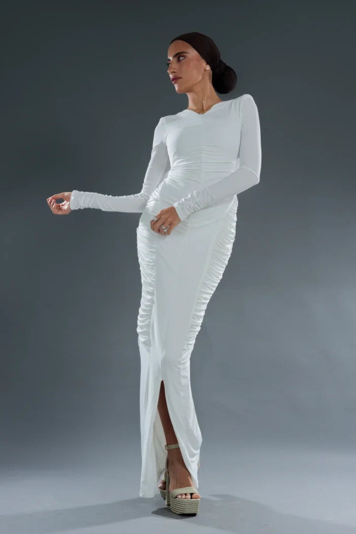 ⁦Dress nombre 777 <br> white⁩ – תמונה ⁦2⁩