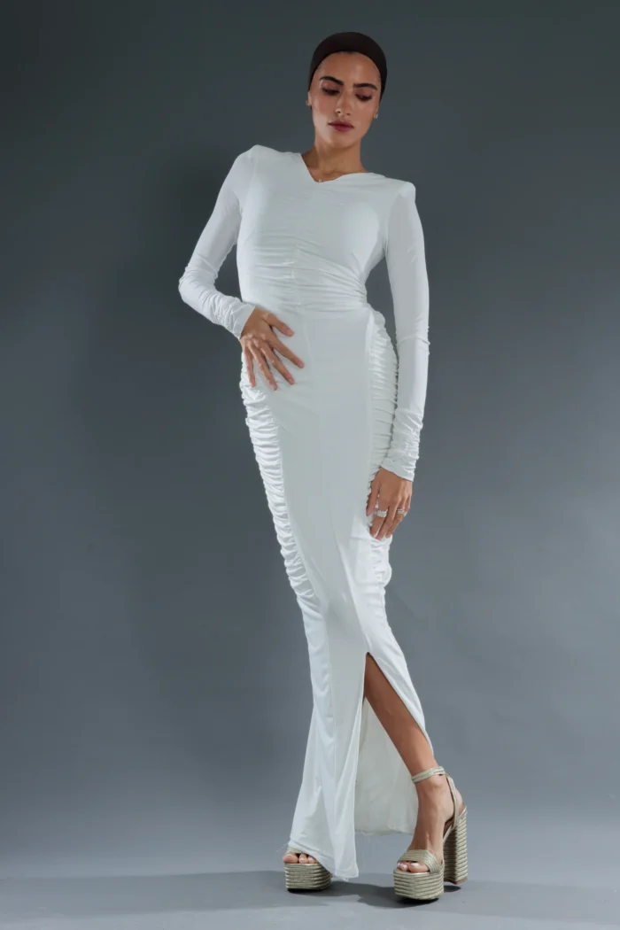 ⁦Dress nombre 777 <br> white⁩ – תמונה ⁦3⁩