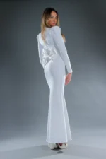 ⁦Dress nombre 770 <br> white⁩ – תמונה ⁦3⁩