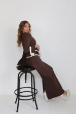 ⁦Twin set chocolate⁩ – תמונה ⁦4⁩