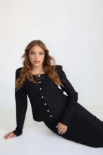 ⁦Boutonne suit black⁩ – תמונה ⁦3⁩