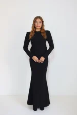 ⁦Fiocco dress black⁩ – תמונה ⁦2⁩