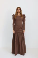 Princess dress brown