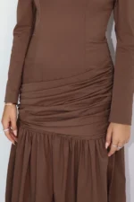 ⁦Princess dress brown⁩ – תמונה ⁦3⁩