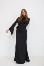 Perele dress black