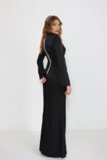⁦Perele dress black⁩ – תמונה ⁦3⁩