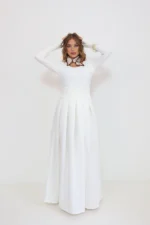 ⁦Noble skirt white⁩ – תמונה ⁦2⁩