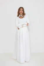 Noble skirt white