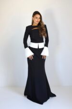 ⁦Kamila dress black⁩ – תמונה ⁦2⁩